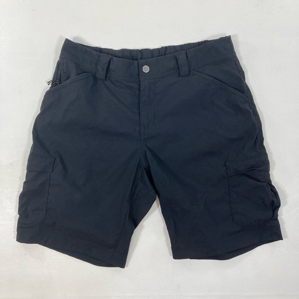 Duluth Trading Co. Women's Dry on the Fly 10" Cargo Shorts Black Size 12 Hiking